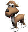 happy dog